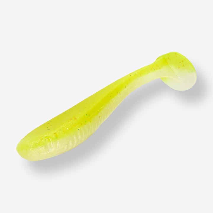 Immagine prodotto Caperlan Gummiköder Yubari Fatshad mit Lockstoff gelbgrün (11 cm)