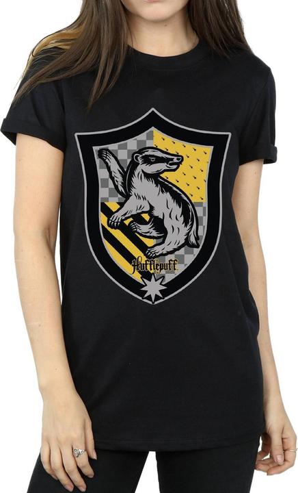 Immagine prodotto Hufflepuff Crest Flat Maglietta Ampia Donna (3XL)