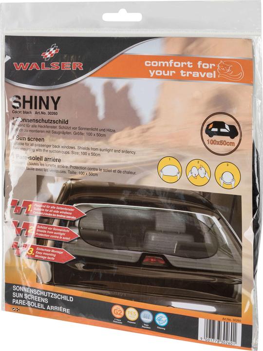 Immagine prodotto Walser Parasole lunotto 100 x 50 cm nero