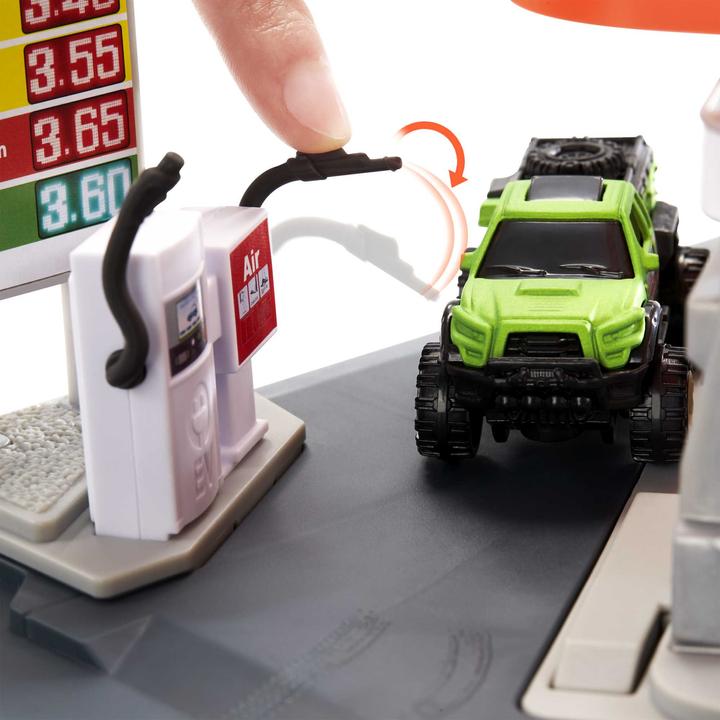 Actual product image Matchbox ACTION DRIVERS FUEL STATION Playset