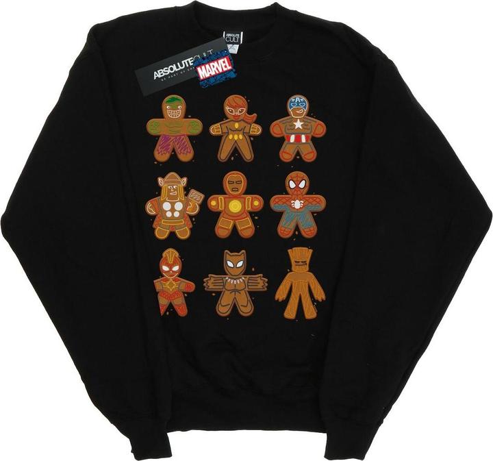 Avengers Christmas Gingerbread Sweatshirt Jungen