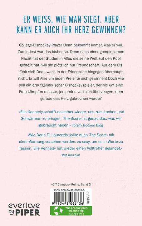 Produktbild The Score – Mitten ins Herz (Deutsch, Elle Kennedy, Christina Kagerer, 2024)