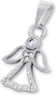 Brilio Charming gold pendant Angel 249 001 00559 07