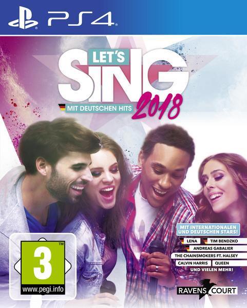 Plaion Let's Sing 2018 inkl. Deutsche Hits (PS4, DE)