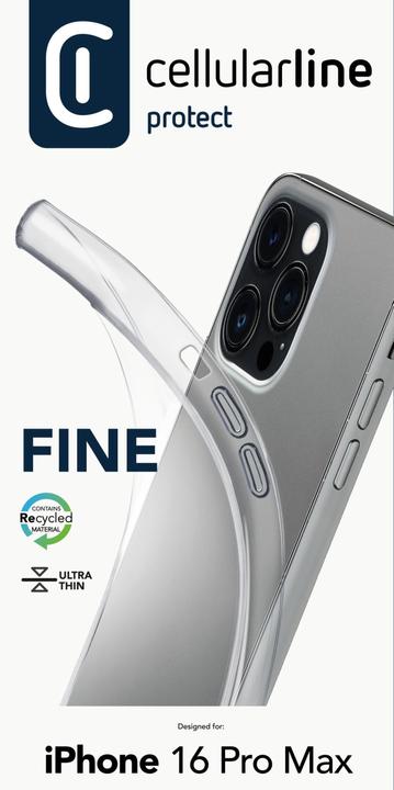 Actual product image Cellularline Fine (Apple iPhone 16 Pro Max)