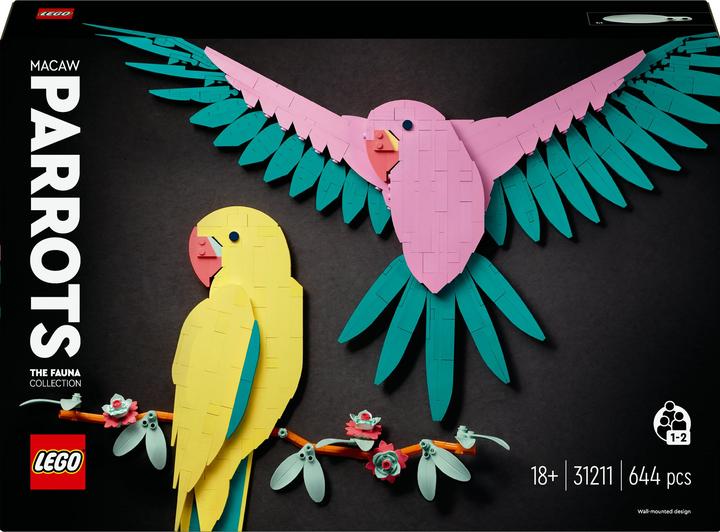Produktbild LEGO Die Fauna Kollektion - Aras (31211, LEGO Art)