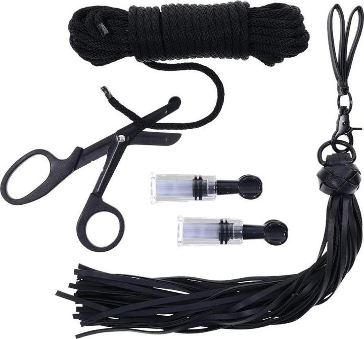 Actual product image Sportsheets tied and twisted bondage kit
