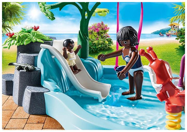 Actual product image Playmobil Children's pool with whirlpool (70611, Playmobil Family Fun)