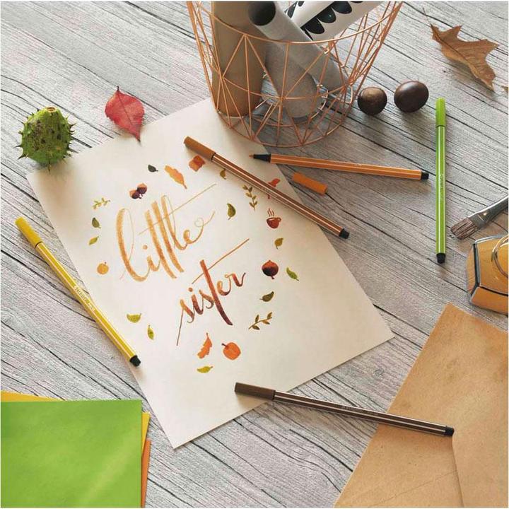 Productafbeelding STABILO Pen 68 Premium viltstift (Medium grijs, 1 x)