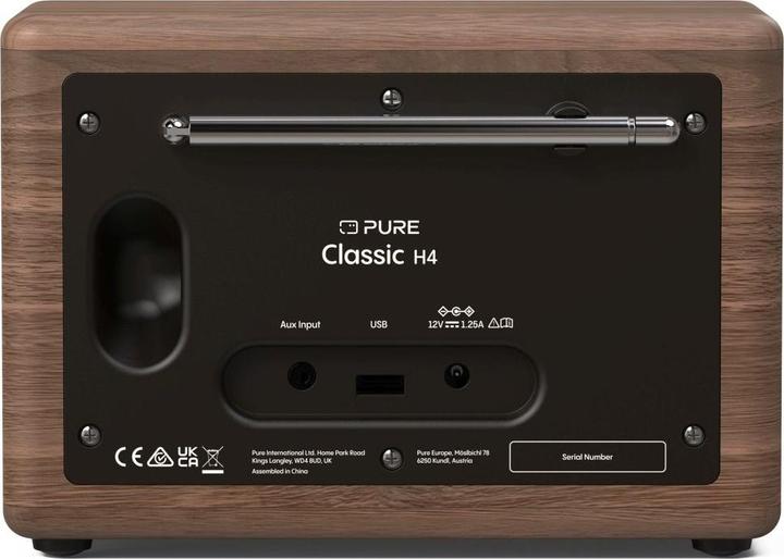 Actual product image Pure Classic H4 (DAB+, FM, Bluetooth)