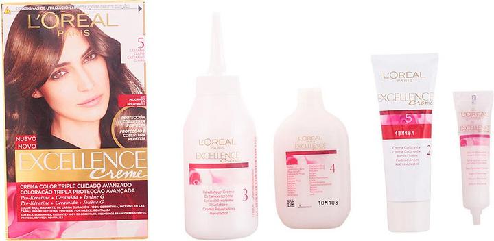 Image du produit L'Oréal Paris EXCELLENCE Encre crème #5-castaño claro (5-castaño claro)