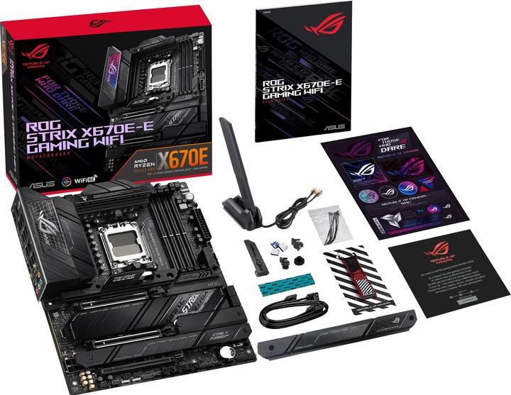 Produktbild ASUS ROG Strix X670E-E Gaming Wifi (AM5, AMD X670E, ATX)