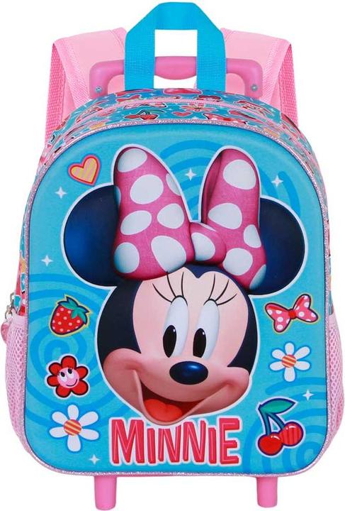 Actual product image Karactermania Small 3D Backpack with Wheels Happiness