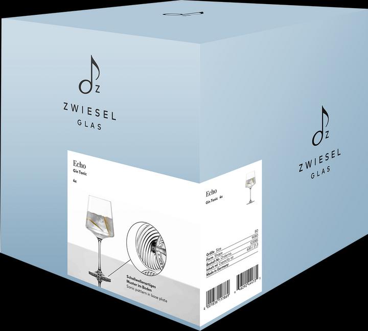 Image du produit Zwiesel Verre à gin tonic 'Echo (6.30 dl, 4 x, Verres à gin)