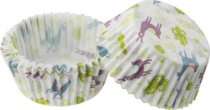 Actual product image Zenker Muffin baking tin llama and cactus 50 pieces (5 cm)