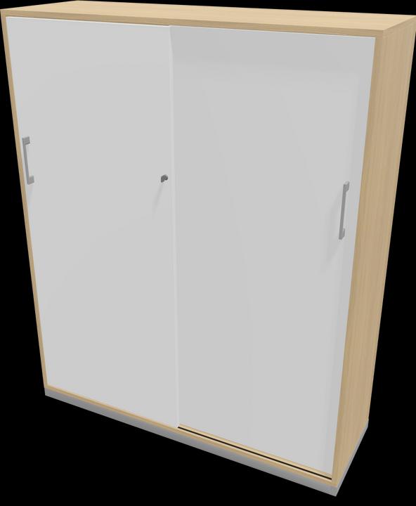 Actual product image Narbutas Choice sliding door cabinet (120 x 40 x 146.5 cm)