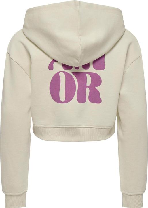 Produktbild Only Normal geschnitten Rundhals Gerippte Ärmelbündchen Tief angesetzte Schulter Sweatshirt Sweatshirt (146)