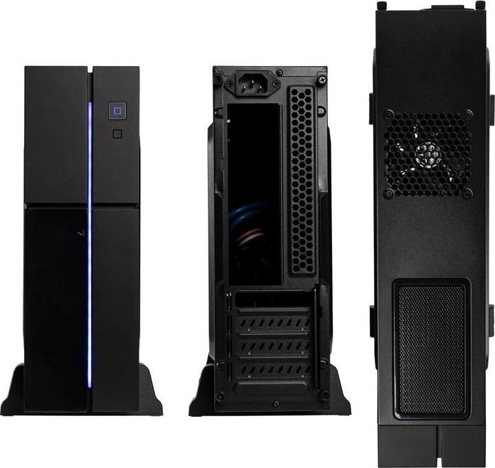 Actual product image AeroCool Go Mini Playa Slim Black MicroATX/MiniITX o.N. - Cases - Micro/Mini/ (mATX, Mini-ITX)