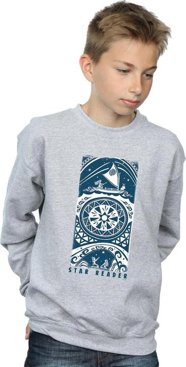 Actual product image Disney Boys Moana Star Reader Sweatshirt (140, 146)