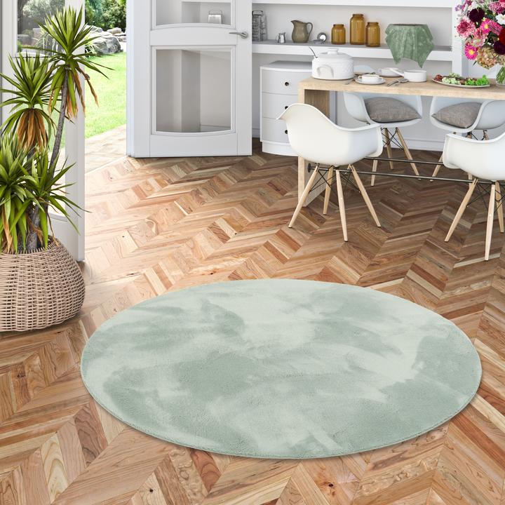 Image du produit Pergamon Tapis de luxe en fourrure Super Soft Pearl Rond (120 x 120 cm)