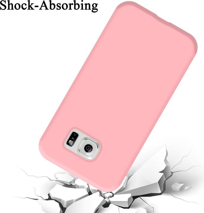 Immagine prodotto Cadorabo Copertura della cassa del silicone liquido TPU (Samsung Galaxy S6 Edge)