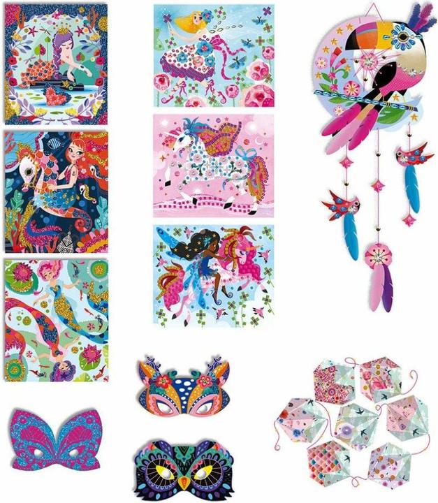 Produktbild Janod Kreativ Activity Set Girly