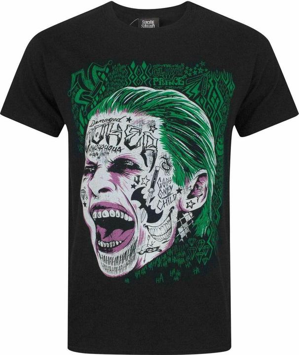 Suicide Squad The Joker Gesicht TShirt