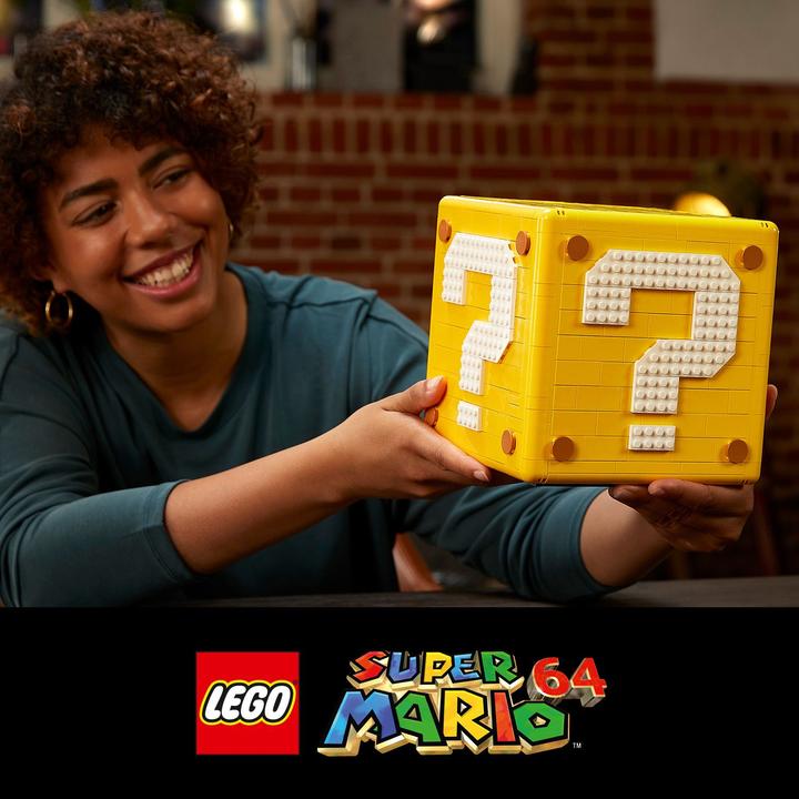 Image du produit LEGO Bloc de points d'interrogation de Super Mario 64 (71395, LEGO difficiles à trouver, LEGO Super Mario)