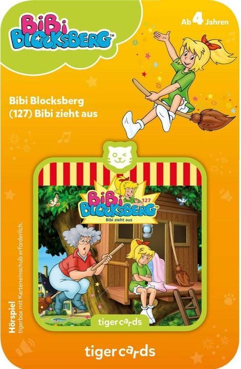 Image du produit Tigermedia Tigercard Bibi Blocksberg déménage (Episode 127) (Allemand)