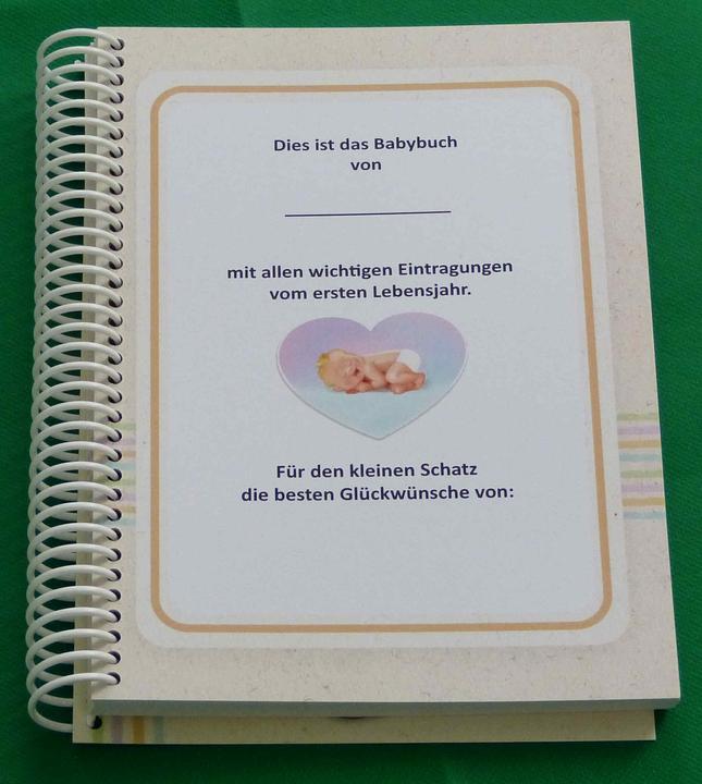 Immagine prodotto Babybuch für Babys erstes Jahr (Tedesco, Angelina Schulze, 2015)