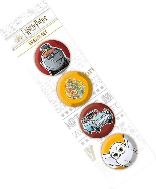Produktbild Radiergummi Hogwarts Set 4erPack