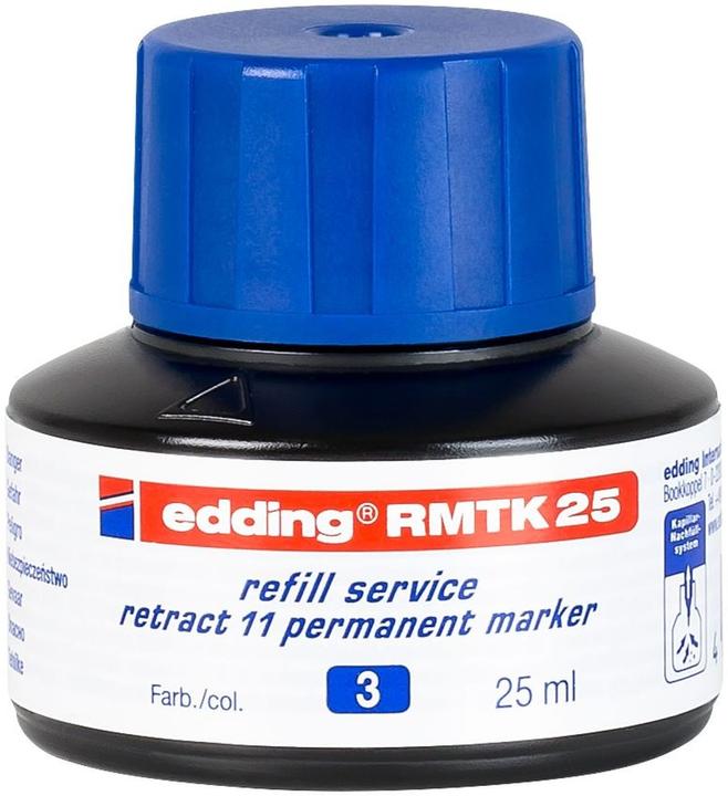 Immagine prodotto Edding Inchiostro di ricarica Retrattile blu (Blu, 1 x)