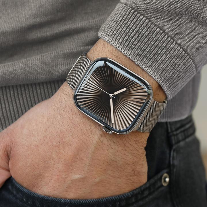 Produktbild Vonmählen Milanesearmband 2 für Apple Watch 40/41/42 mm Desert Sand (Edelstahl)