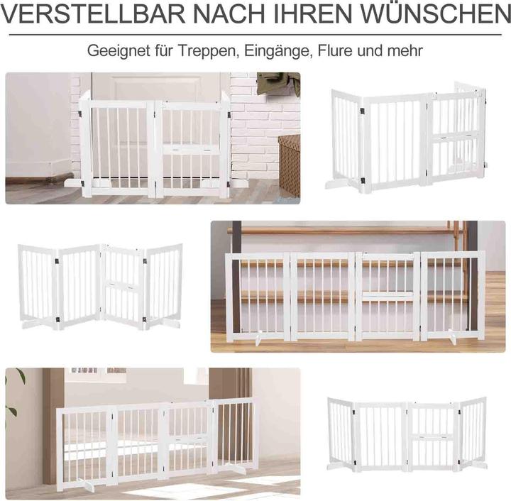 Produktbild PawHut Hunde Schutzgitter (53.50 cm)