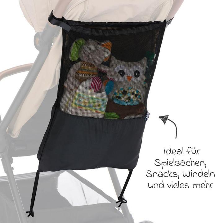 Produktbild Fillikid Kinderwagentaschen Taschennetz für Kinderwagen & Buggys - S
