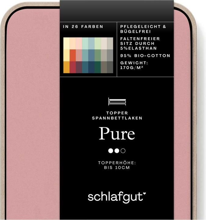 Immagine prodotto schlafgut Pure Topper (90 x 190 - 100 x 220 cm)