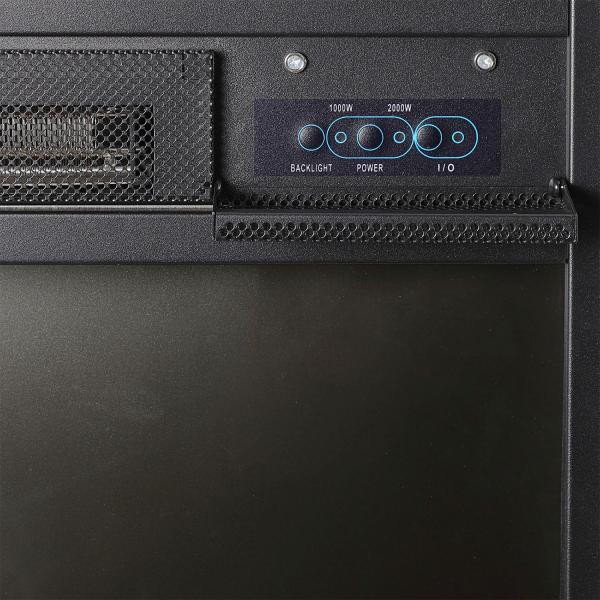 Actual product image Juskys Electric fireplace (28 x 100 x 82 cm)