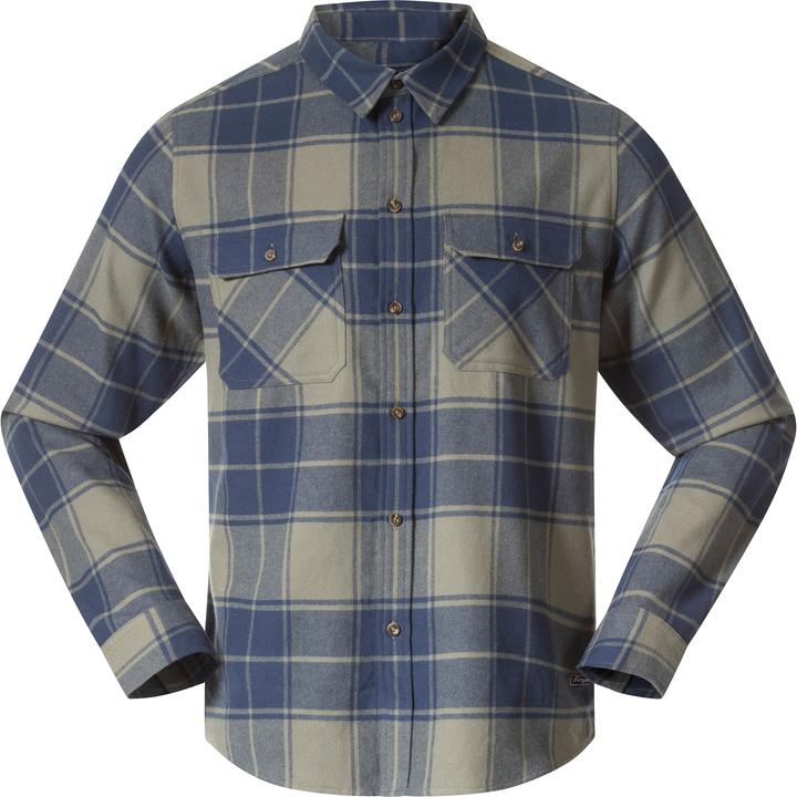green mud-navy blue check