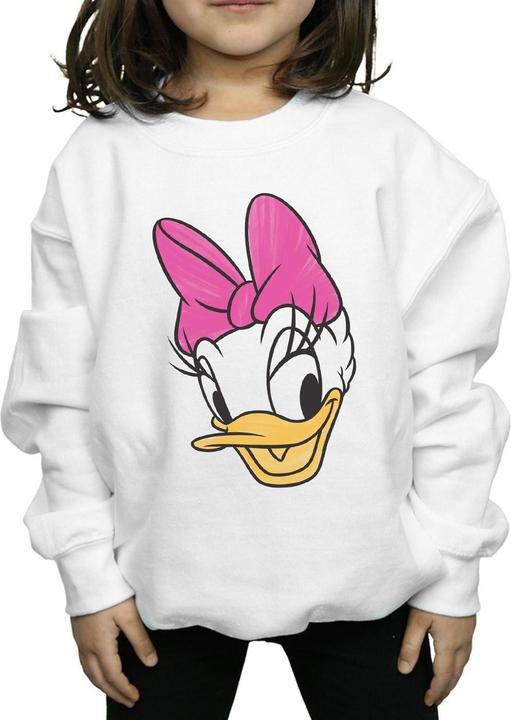 Immagine prodotto Disney Daisy Duck Head Painted Felpa Ragazze (140, 146)