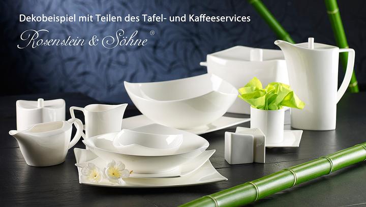 Immagine prodotto Rosenstein & Söhne piatto fondo "kuài" in fine bone china (1 x)