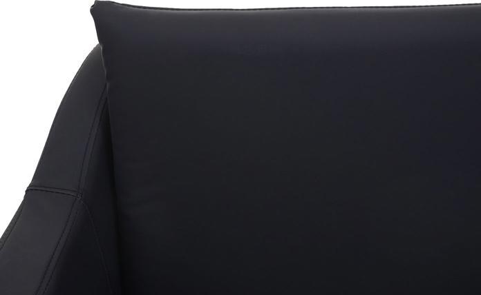 Produktbild Swisshandel24 Lounge-Sessel, Sessel Cocktailsessel Relaxsessel - Kunstleder schwarz