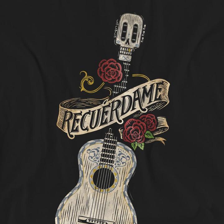Image du produit La Maison du Coco - T-shirt RECUERDAME FAMOUS GUITAR - Adulte (XXL)