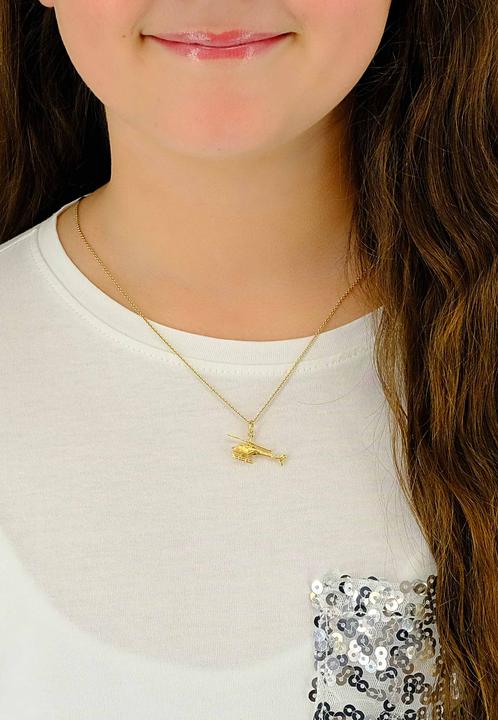 Actual product image Muau Helicopter (750/18K yellow gold)