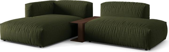 Image du produit Micadoni Canapé D'Angle Gauche Modulaire, "Martina", 2 Places, 292x176x75 Fabriqué en Europe (Canapé d'angle)