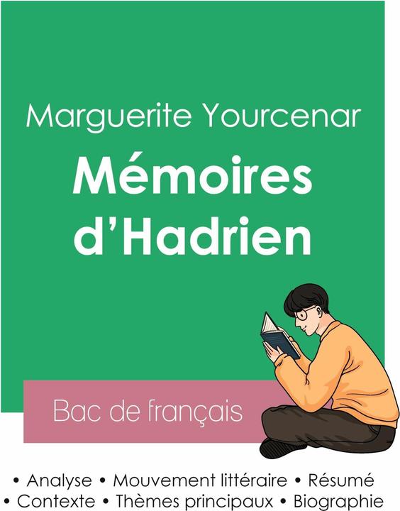 Produktbild Réussir son 2023 : Analyse des Mémoires d'Hadrien de Marguerite Yourcenar (Französisch, Marguerite Yourcenar, 2023)