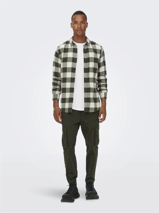 Image du produit Only & Sons Chemise à carreaux à manches longues (XS)