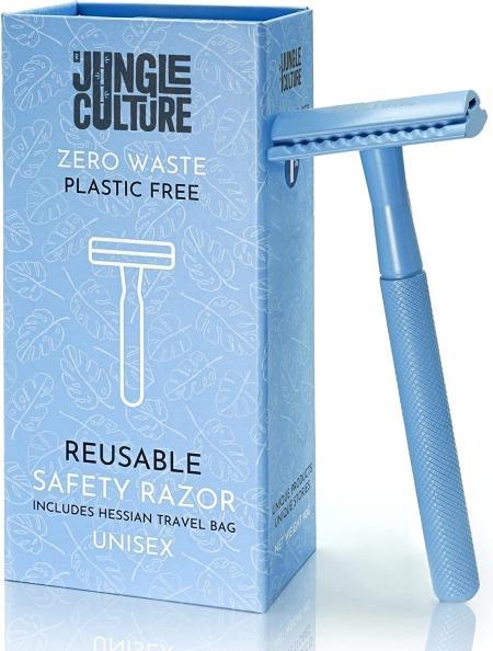 Jungle Culture - Wiederverwendbarer Rasierhobel in Blau