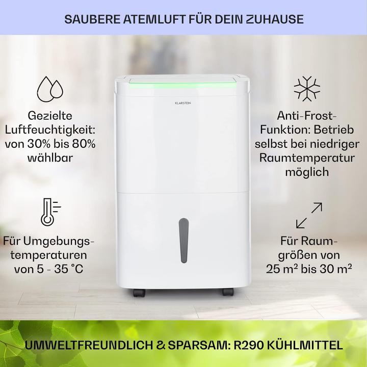Immagine prodotto Klarstein Deumidificatore DryFy Connect 30 (30 m², 30 l/24h)