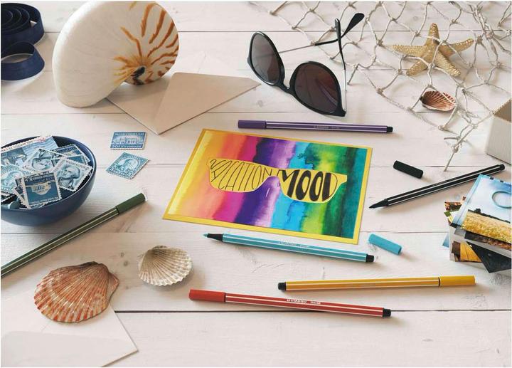 Productafbeelding STABILO Pen 68 Premium viltstift (Medium grijs, 1 x)