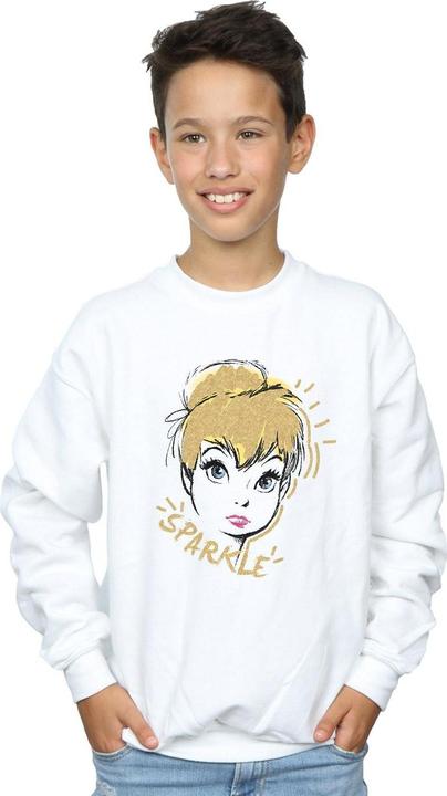 Actual product image Disney Boys Tinkerbell Sparkle Sweatshirt (140, 146)